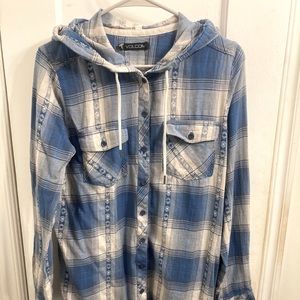 Volcom flannel tunic